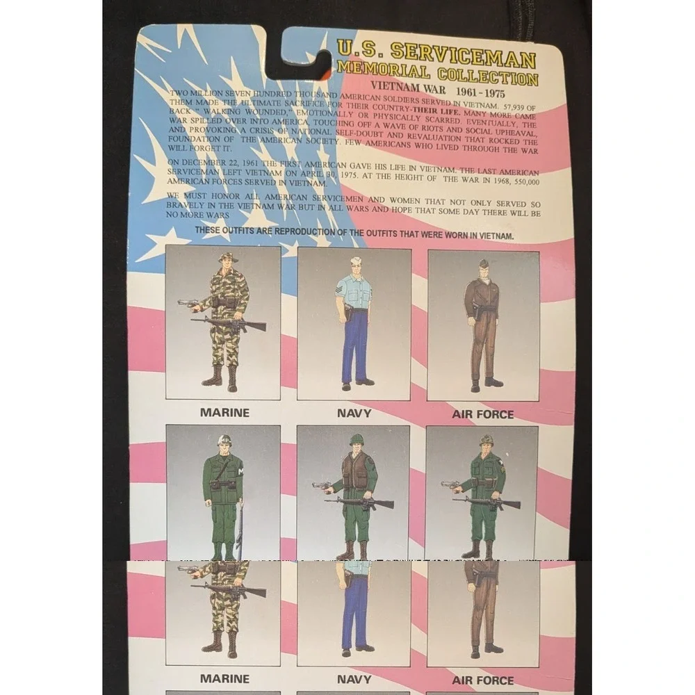 U.S. SERVICEMAN MEMORIAL COLLECTION VIETNAM WAR 1961-1975‎ #98320 1996